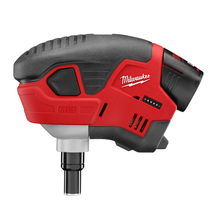 Milwaukee (366) 2458-21 M12™ Cordless Lithium-Ion Palm Nailer Kit