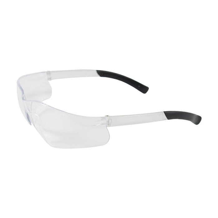 PIP Canada (449) 250-06-0000 Zenon Z13™ One-Size Fits All Rimless Safety Glasses With Clear Temple, Clear Lens And Anti-Scratch Coating
