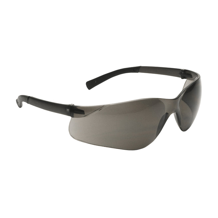 PIP Canada (449) 250-06-5501 Zenon Z13™ One-Size Fits All Rimless Safety Glasses With Dark Gray Temple, Gray Lens And Anti-Scratch Coating