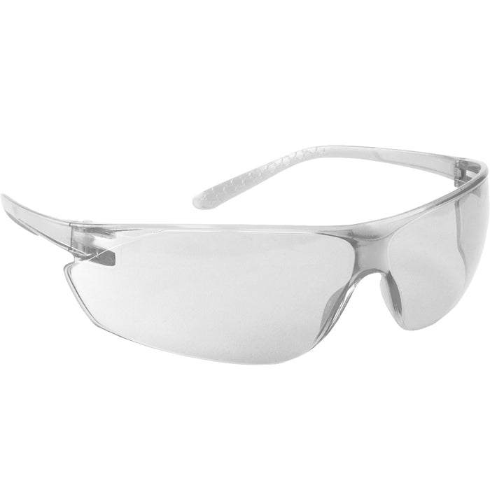 PIP Canada (449) 250-14-0020 Zenon Ultra-Lyte™ One-Size Fits All Rimless Safety Glasses With Clear Temple, Clear Lens And Anti-Scratch / Anti-Fog Coating