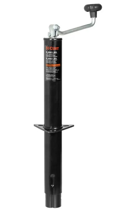Curt (167) 25007 A-FRAME TRAILER JACK WITH TOP HANDLE (5,000 LBS, 15" TRAVEL) No.25007