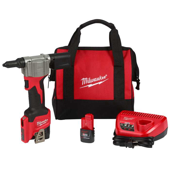 Milwaukee 2550-22 Mil 2550-22-M12 Rivet Tool Kit