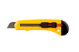 Dynaline 2558807 Heavy Duty Plastic Cutter - Yellow, 3/4" H.D. Blade - Thumb Lock