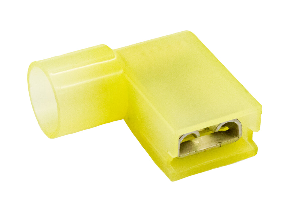 Pico 2575N-BP 3PCS 12-10GA FEMALE FLAG CONNECTORS - YELLOW