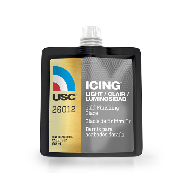 USC (133) 26012 ICING LITE GOLD FINISHING GLAZE