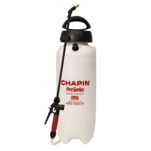 Chapin 26031XP Chapin 3-Gallon ProSeries Poly Sprayer. Hose Length: 48-inches. Applications: weed and pest control, fungus control, fertilizers