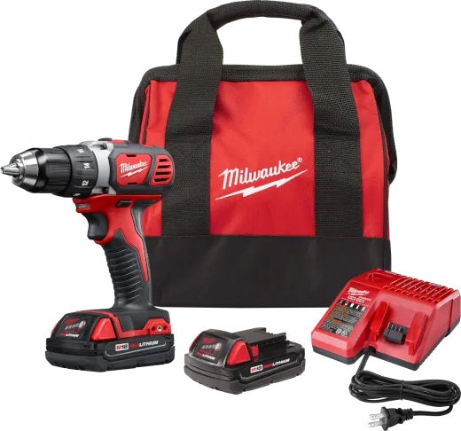 Milwaukee 2606-22CT M18™ Compact 1/2" Drill Driver Kit
