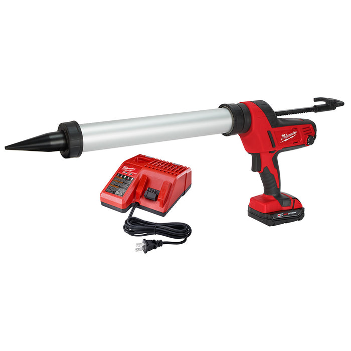 Milwaukee (366) 2642-21CT M18™ Cordless 20-oz Aluminum Barrel Caulk and Adhesive Gun Kit