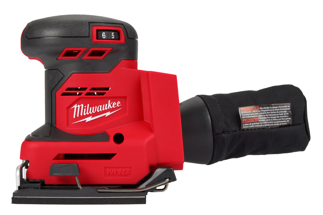 Milwaukee (366) 2649-20 M18™ Orbital 1/4 Sheet Sander (Bare Tool)