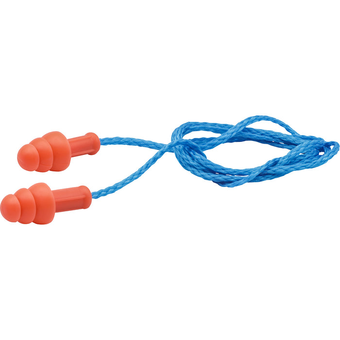 PIP Canada (449) 267-HPR320C Pip® One-Size Fits All Reusable Tpr Corded Ear Plugs - Nrr 25, 100 pairs