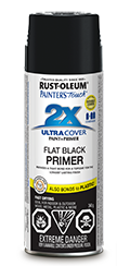 Rust-Oleum 268069 Pt 2X Primer Flat Black