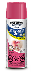 Rust-Oleum 268394 Pt 2X Gloss Berry Pink