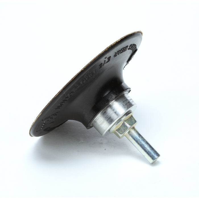 3M (815) 05540 3M™ Roloc™ Disc Pad Assembly, 05540, 3 in (7.62 cm), Colour: Black, 3M Stock No. 7000045705