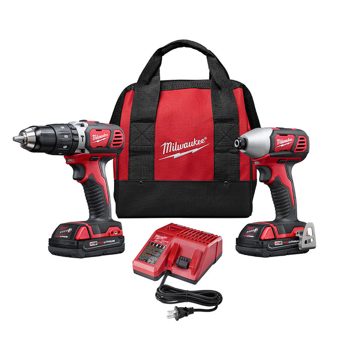 Milwaukee (366) 2697-22CT Milwaukee M18™ Cordless LITHIUM-ION 2-Tool Combo Kit
