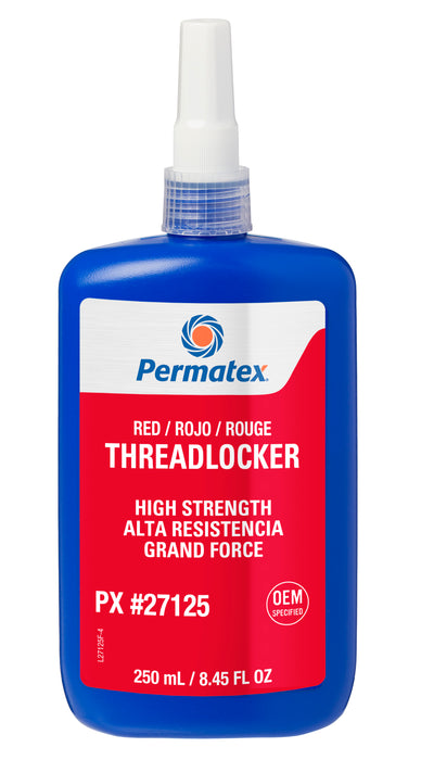 Permatex 27125 RED HI-STRNGTH THRDLCKR