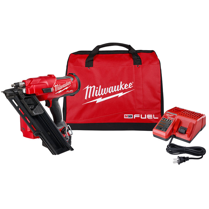 Milwaukee (366) 2745-21 M18 FUEL 30 DEGREE FRAMING NAILER KIT