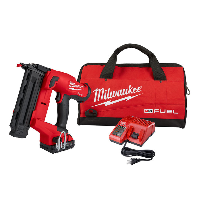 Milwaukee (366) 2746-21CT M18 FUEL 18GA NAILER KIT