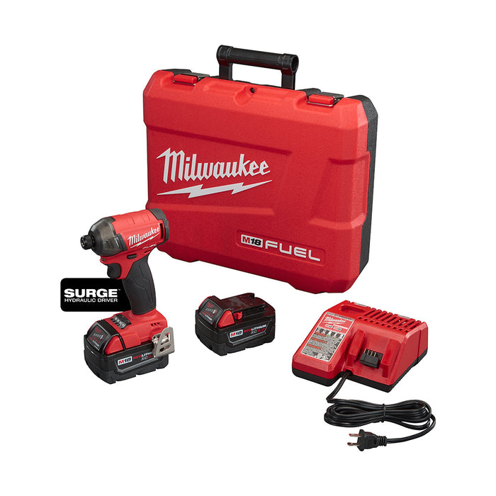 Milwaukee 2760-22 M18 FUEL™ SURGE™ 1/4" Hex Hydraulic Driver Kit