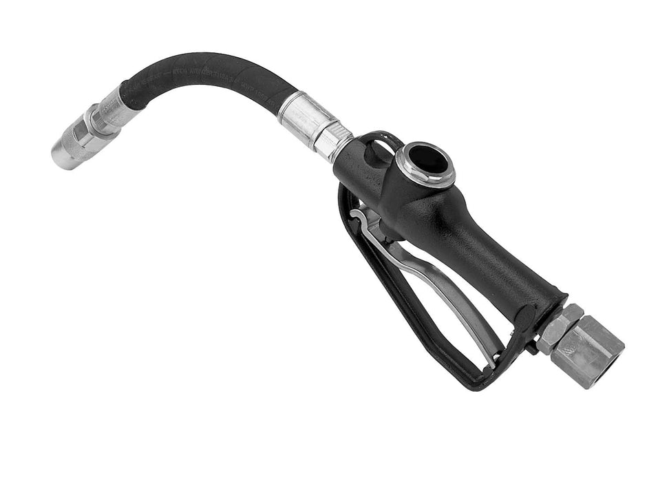 Lincoln 282930 Lincoln Industrial 282930 Non Metered Fluid Control Valve, Flexible Extension with Manual Shut Off Nozzle, 3/4 Inch NPT (f) Fluid Inlet and Outlet