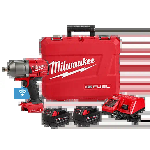 Milwaukee (366) 2863-22R M18 FUEL™ w/ ONE-KEY™ HIGH TORQUE IMPACT WRENCH 1/2" FRICTION RING KIT