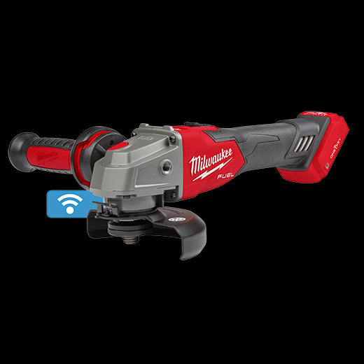 Milwaukee 2883-20 M18 FUEL™ 4-1/2" / 5" Braking Grinder w/ ONE-KEY™ Slide Switch, Lock-On (Tool Only)