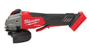 Milwaukee 2888-20 M18 FUEL™ 4-1/2" / 5" Variable Speed Braking Grinder, Paddle Switch No-Lock (Bare Tool)