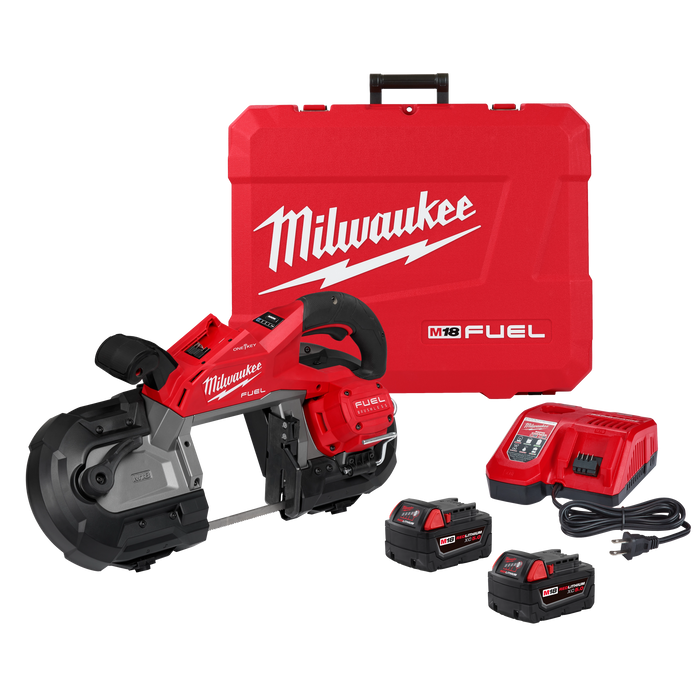 Milwaukee (366) 2929S-22J M18 Fuel™ Dual Trigger Deep Cut Band Saw Kit