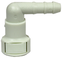 FMSI (450) 2964 5/16" x 90° Elbow Quick Connector to 8mm / 5/16" Nylon Fuel Line