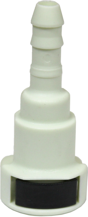 FMSI (450) 2966 3/8" Straight Quick Connector to 8mm / 5/16" Nylon Fuel Line