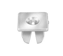 Geno Industries (112) 3-13930 NISSAN & MAZDA NYLON NUT No.8 SCREW SIZE, pack of 5