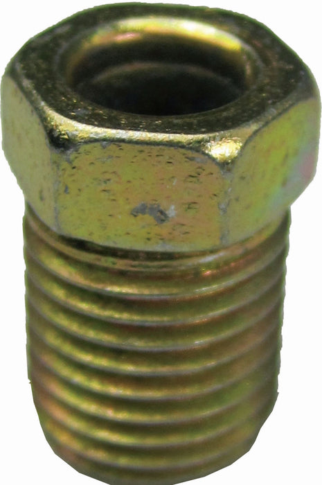 FMSI (450) 3000 3/16" x 3/8" - 24 Standard Steel Invert Flare Tube Nut