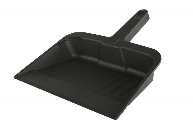 Globe 3005 12 " Plastic Dust Pan Black