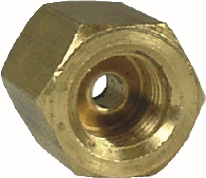 FMSI (450) 3020 1/4" to 3/16" Invert Flare Brass REDUCER Union