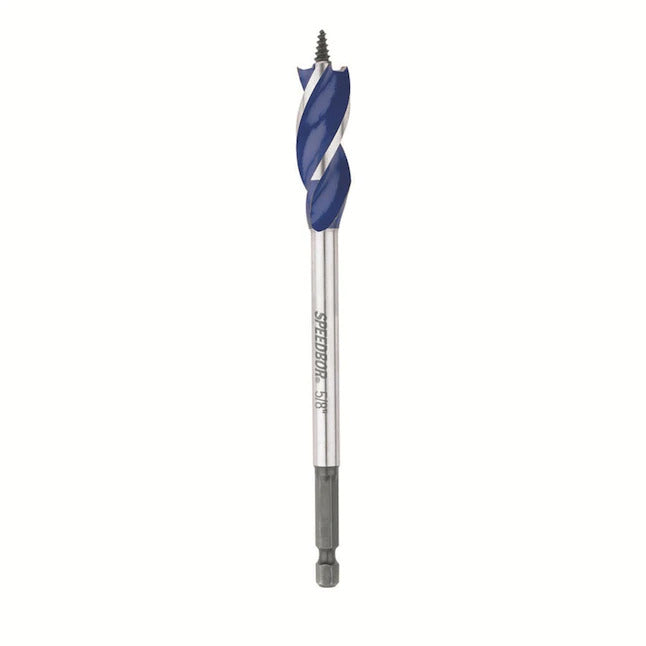 Irwin 3041002 Speedbor® MAX™ Tri-Flute Standard Length Drill Bit - 5/8" X 6"