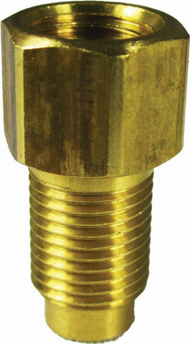 FMSI 3045 3/16"(3/8"-24) Female Invert Flare x 3/16"(10mm x 1.0) Male Invert Flare Adapter