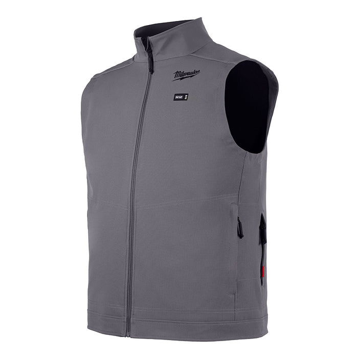 Milwaukee 304G-20XL M12™ HEATED TOUGHSHELL™ GRAY VEST. Vest Only - X-Large