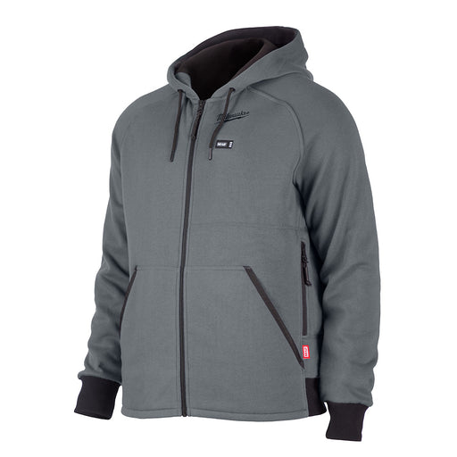 Milwaukee 306G-20XL Grey M12™ Heated Hoodie, X-Large, Hoodie Only
