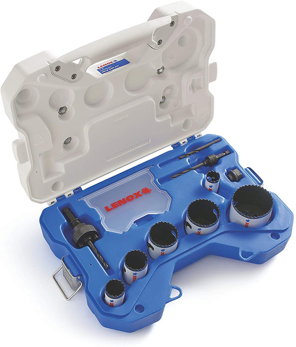 Lenox 30800600L Lenox Electrician's SPEED SLOT Hole Saw Kit, 10 Piece