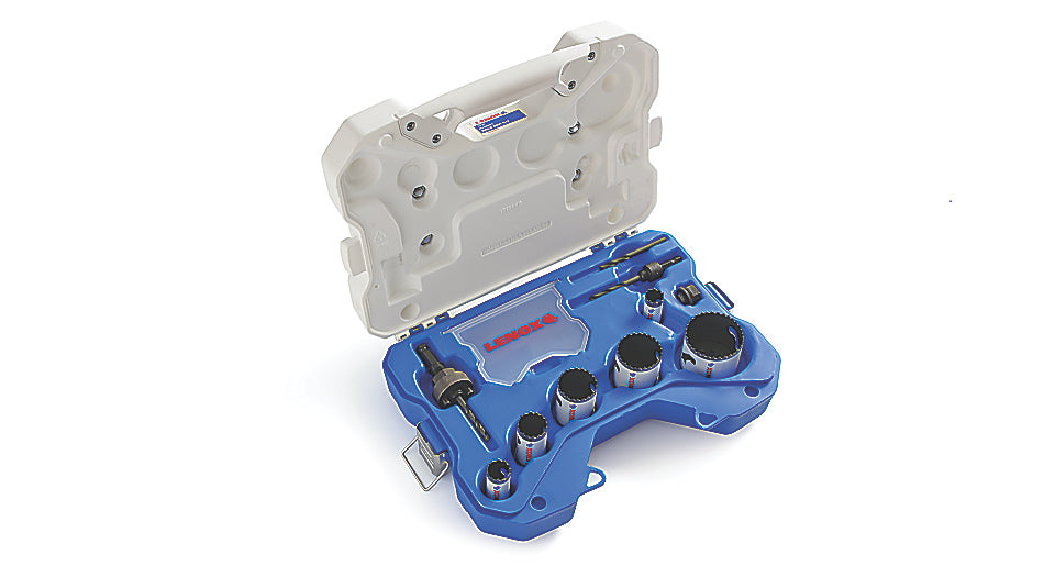 Lenox 30808600P Lenox Plumber's SPEED SLOT Hole Saw Kit, 9 Piece