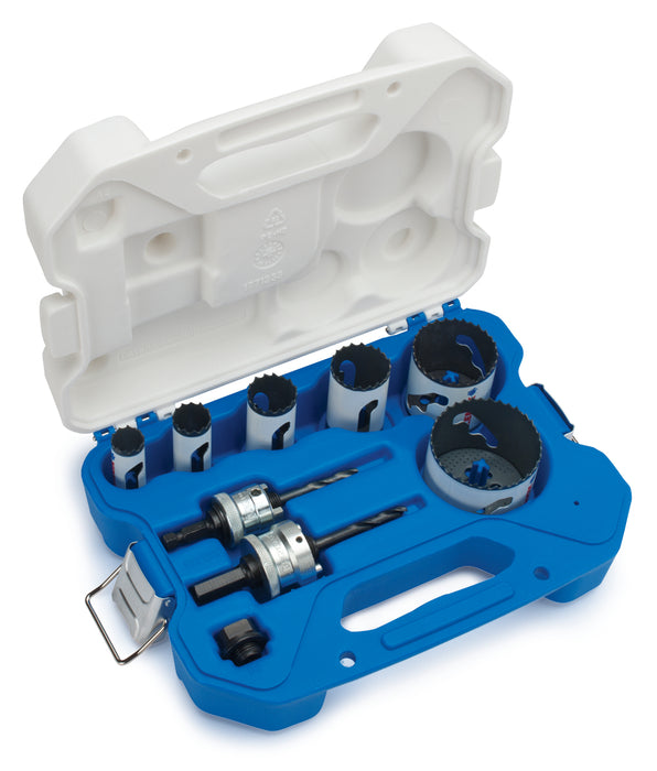 Lenox 30860C600P Lenox Plumber's SPEED SLOT Hole Saw Kit, 9 Piece