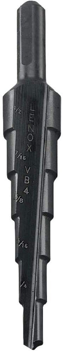 Lenox (135) 30884VB4 Lenox Vari-Bit VB4 Step Drill Bits, 3/16-inch to 1/2-inch (30884VB4)