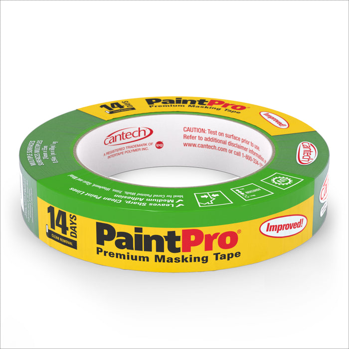 Cantech (111) 309-24 Cantech PaintPro® Premium Masking Tape - 24MM (W) X 55M (L)