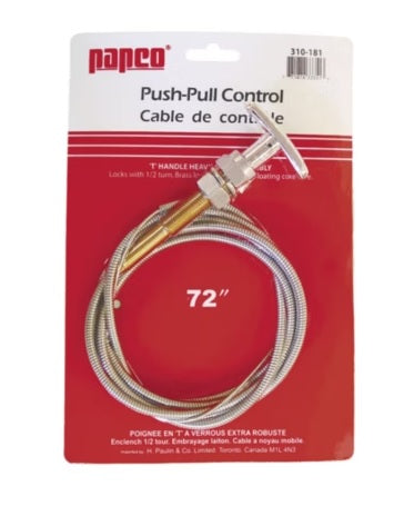 H. Paulin 310-121 Papco 1PK 72 PUSH-PULL CONTROL