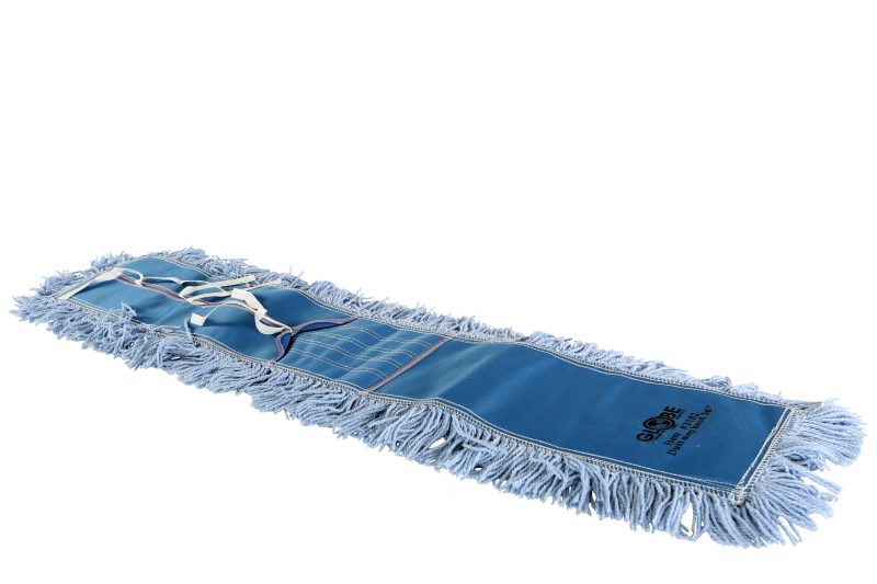 Globe (613) 3102 Pro-Stat Dust mop head 36" x 5" Blue Tie-On
