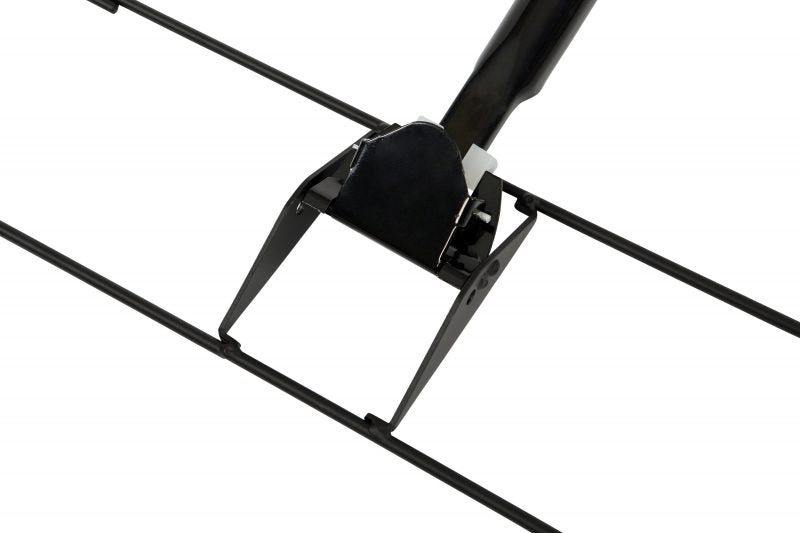 Globe 3108 Dust Mop 60" Metal Handle with Snap On Clip