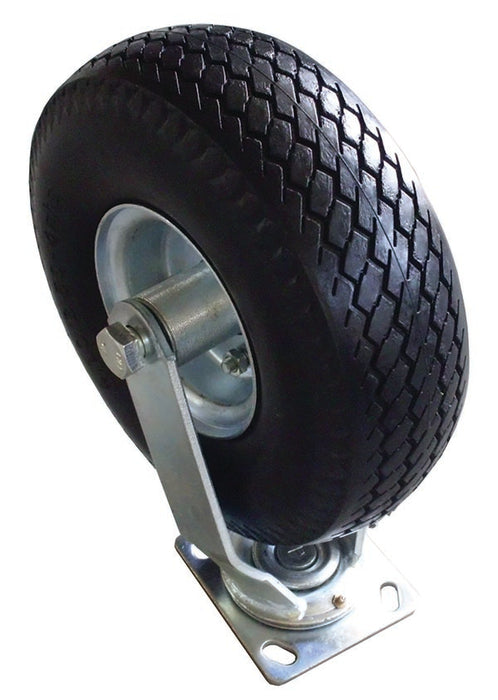 Dynaline (378) 31103 Swivel Caster 10" Flat Free, Rating 360 lbs.