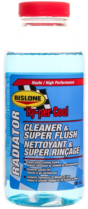 Rislone 31212 RISLONE HY-PER COOL RADIATOR CLEANER & SUPER FLUSH 340 ML