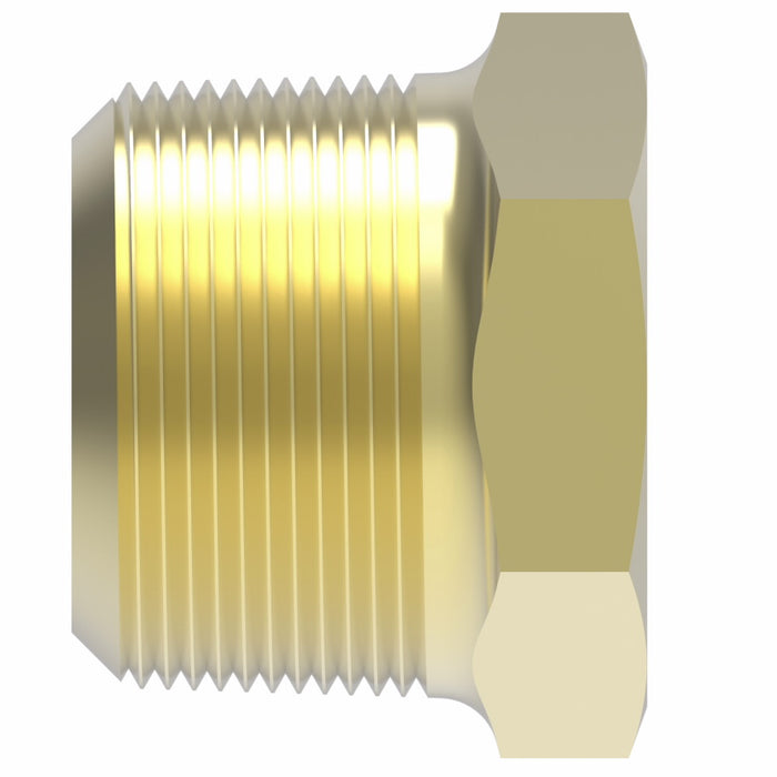 WHD (129) 3152X2 BRASS PIPE HEX HEAD PLUG 1/8 MALE NPT