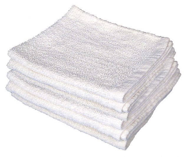 Globe (613) 3190 16"x16" Terry Cloth - 28oz (10lb Box of 60 Cloths)