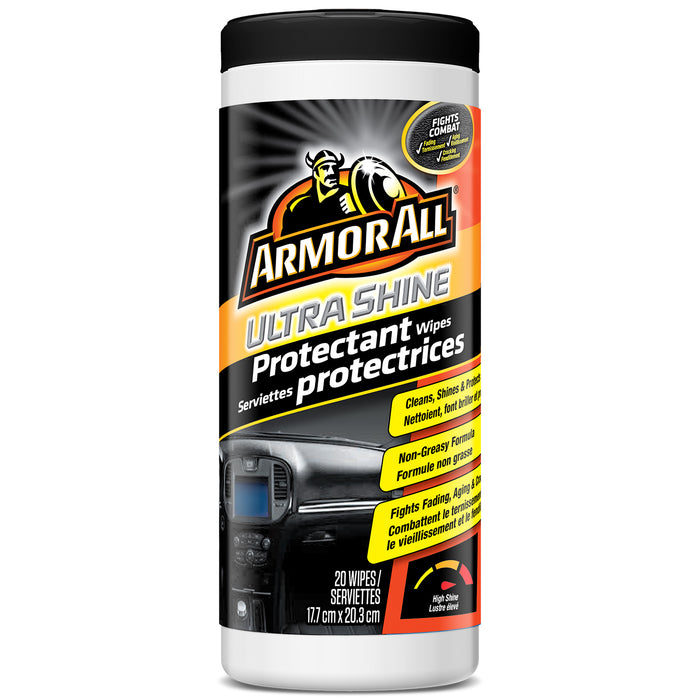 Armor All/STP (801) 32063 AA Ultra Shine Wipes 6/20 ct